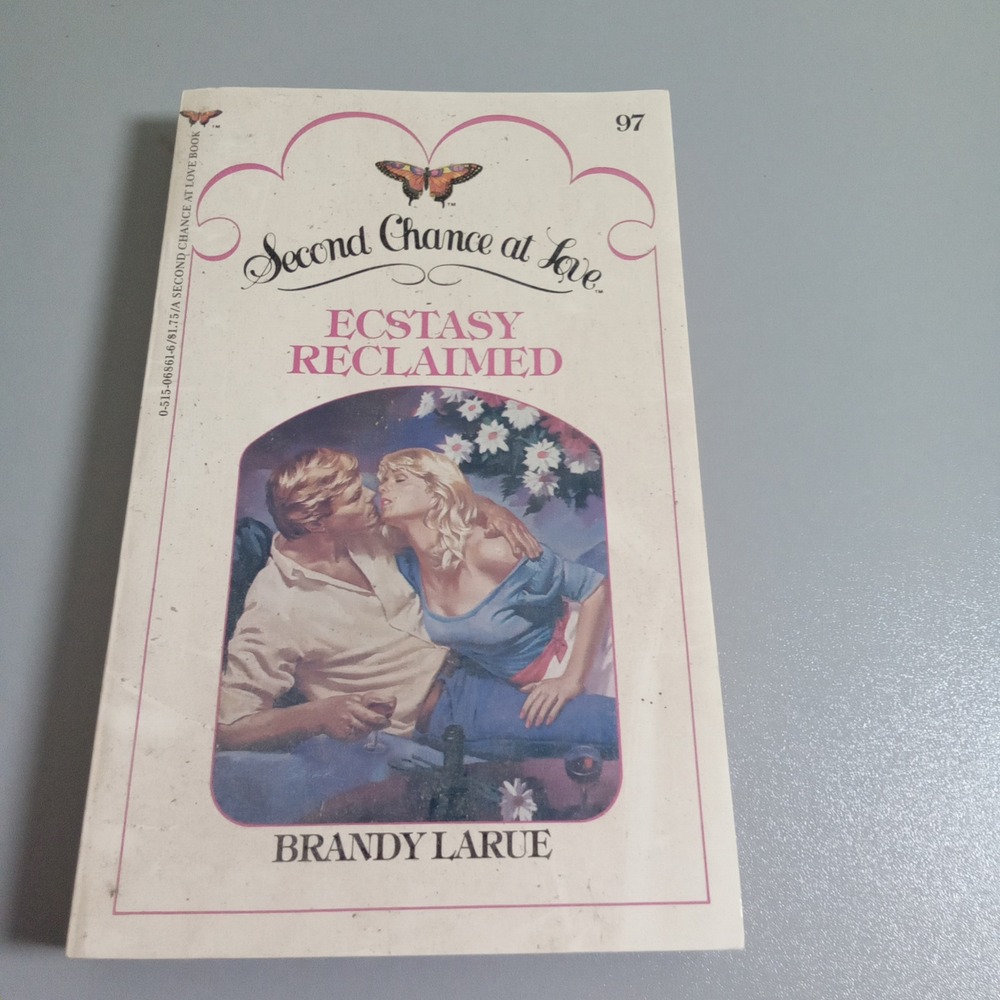 Ecstasy Reclaimed Brandy LaRue Second Chance at Love 97 Vintage Romance 1982